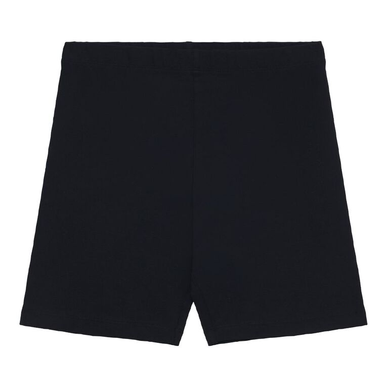 Young Original Plain Bike Shorts, Black, hi-res