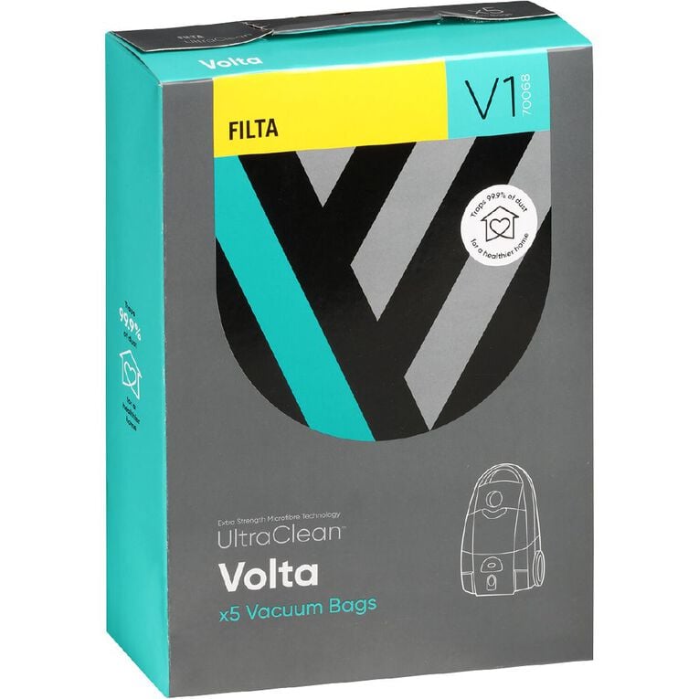 Ultra Clean Vacuum Bags For Volta 5 Pack, , hi-res
