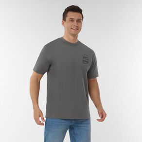H&H Men's Relaxed Fit Graphic Tee