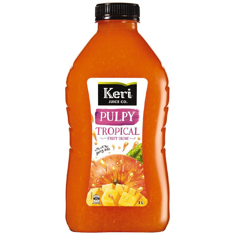 Keri Juice Pulpy Tropical Fruit Drink 1L, , hi-res