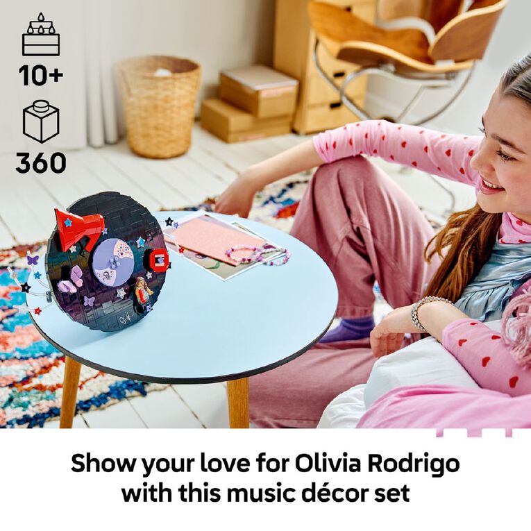 LEGO Editions Music Olivia Rodrigo's Vinyl 43028, , hi-res