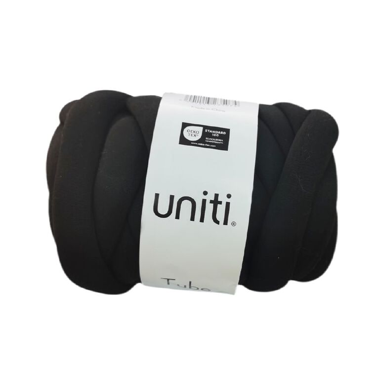 Uniti Tube Yarn Black 250g, , hi-res