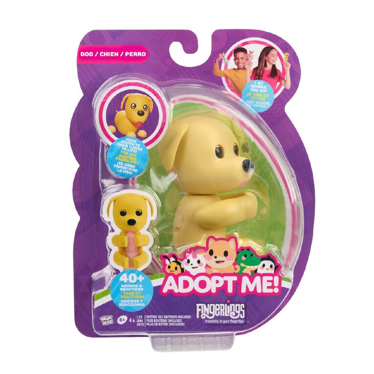 Fingerlings Adopt Me Dog, , hi-res