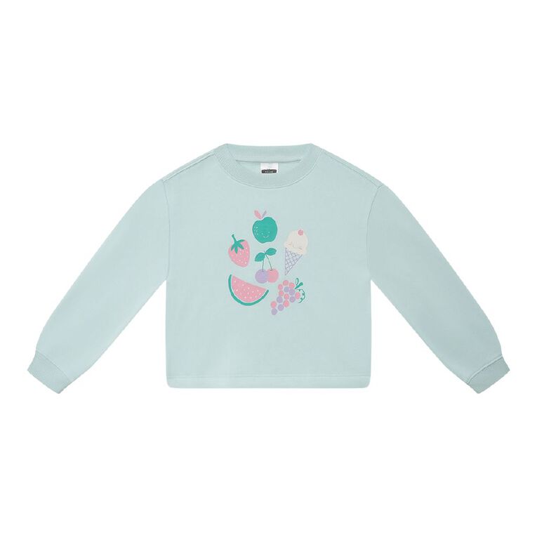 Young Original Boxy Crew Sweat, Blue Light, hi-res