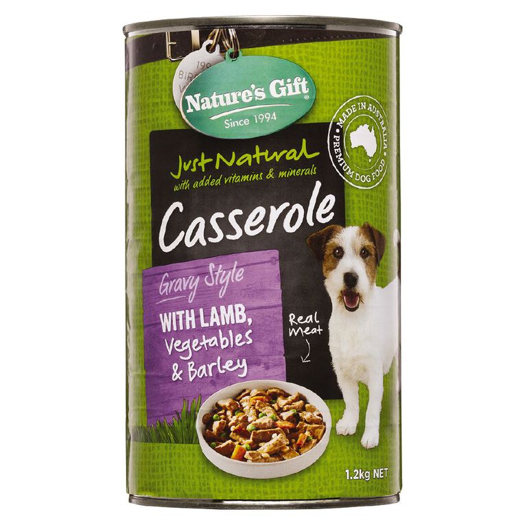 Nature's Gift Meal Time Gravy Lamb Veg & Barley 1.2kg, , hi-res