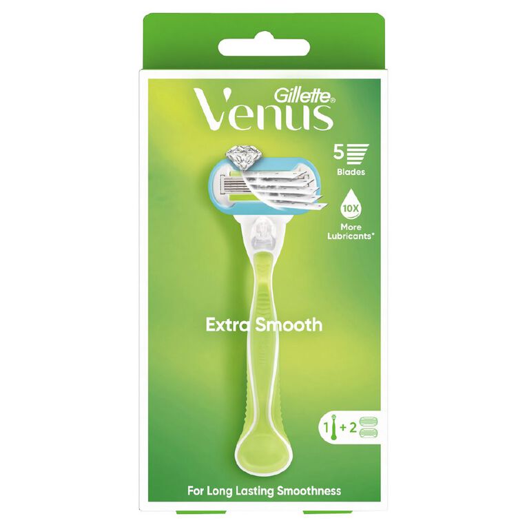 Gillette Venus Extra Smooth Razor 2up, , hi-res