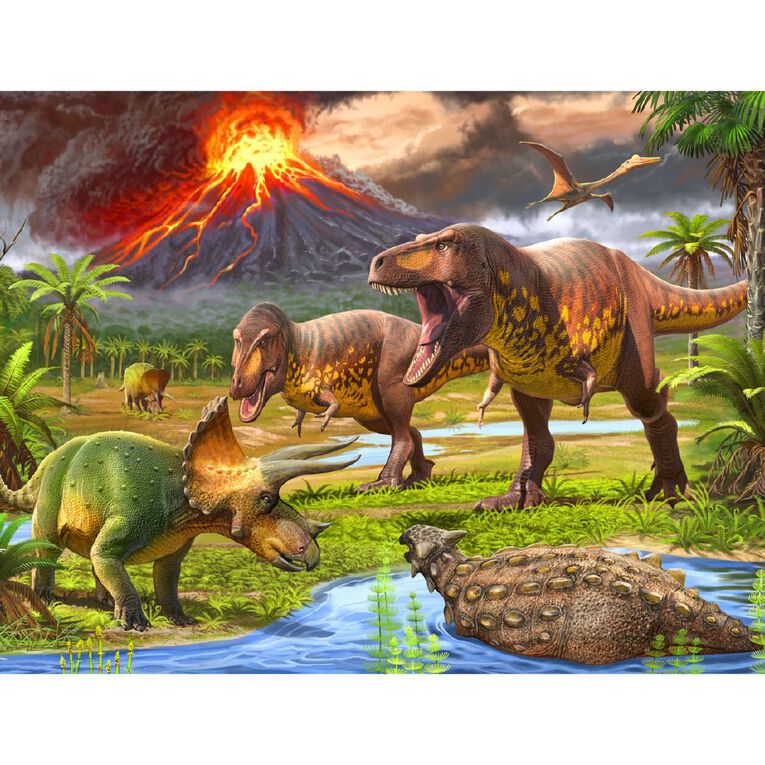 Hear Me Roar Frame Tray Puzzle 96 Piece Assorted, , hi-res