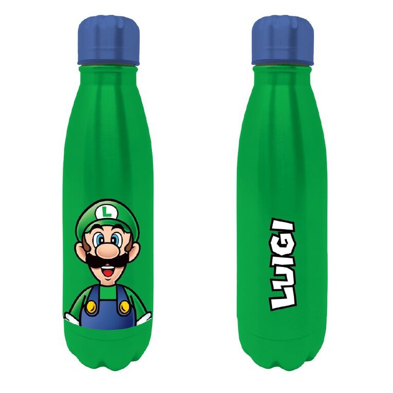 Impact Merch Super Mario Drink Bottle Luigi, , hi-res