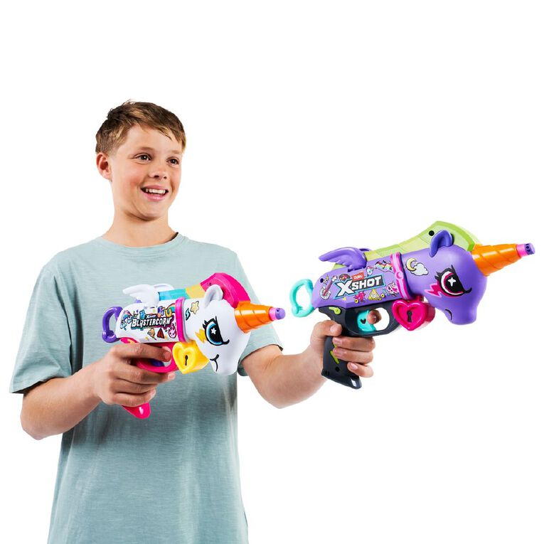 Zuru X Shot Unicorn Blaster Blastercorn Series 1, , hi-res