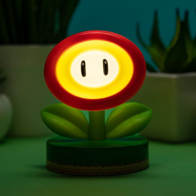Paladone Super Mario Fire Flower Icon Light, , hi-res