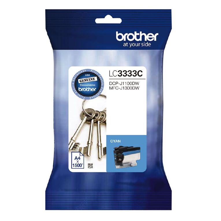 Brother Ink LC3333 Cyan (1500 Pages), , hi-res