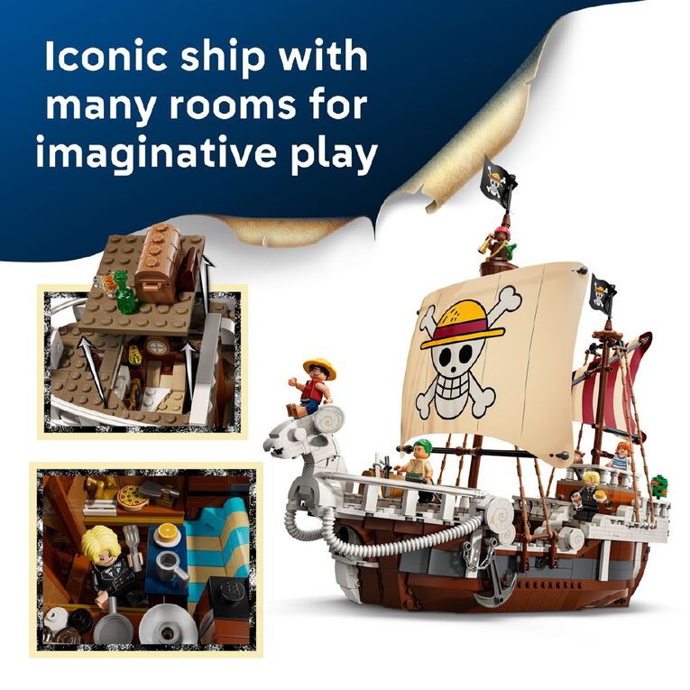 LEGO One Piece The Going Merry Pirate Ship 75639, , hi-res