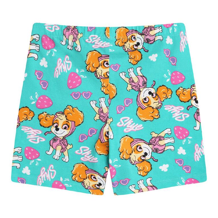 Paw Patrol Bike Shorts, Green Mid, hi-res