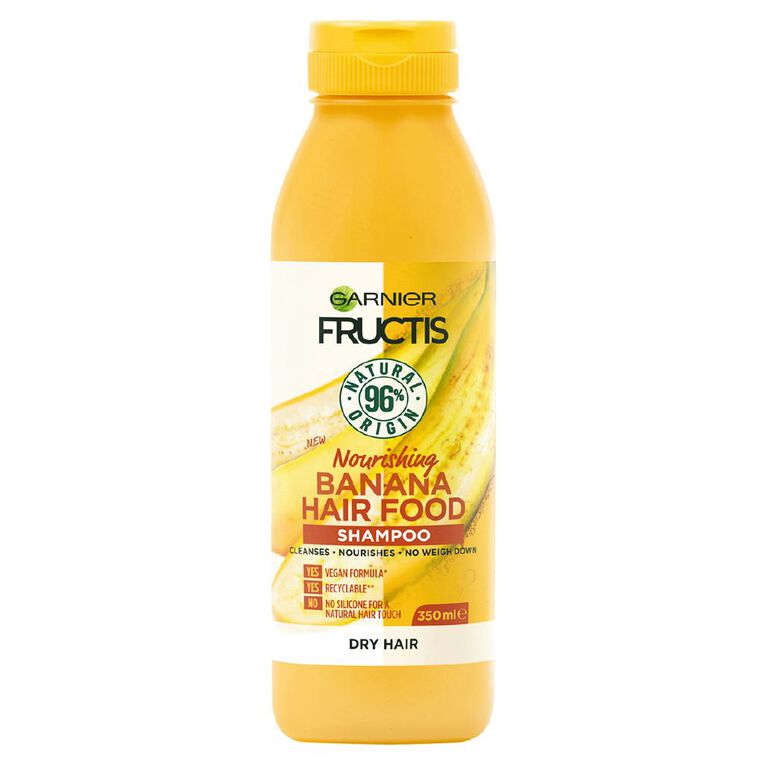 Garnier Fructis Hair Food Banana Shampoo 350ml, , hi-res