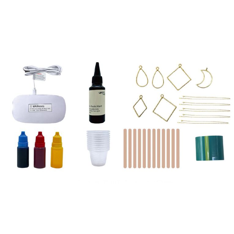 Uniti Craft Adults UV Resin Kit Necklace, , hi-res