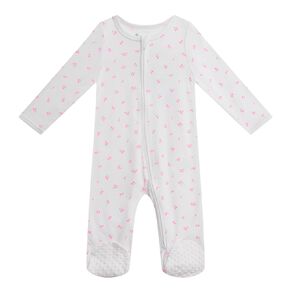 Young Original Babies' Zip-Thru Footed All-in-One