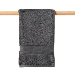 Living & Co Hotel Hand Towel Charcoal 33cm x 55cm