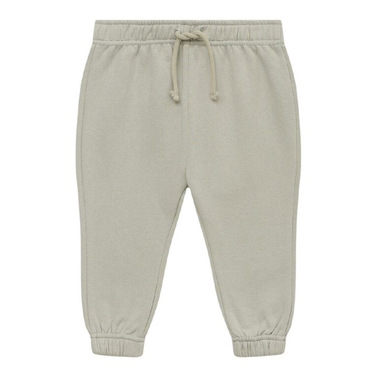 Young Original Babys' Plain Trackpants, Green Light, hi-res