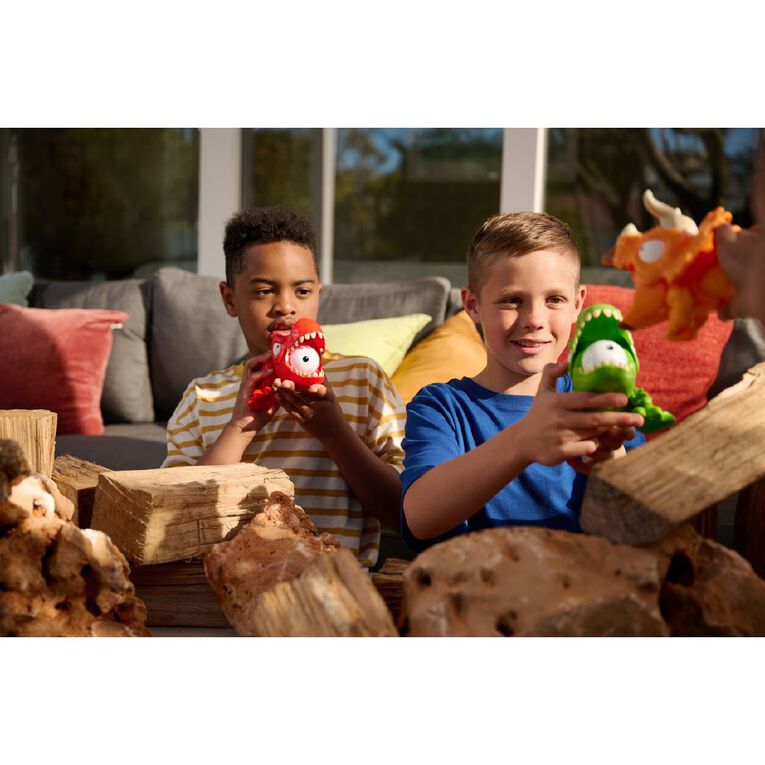 Zuru Smashers Dino Island Series 1 Mini T-Rex Battle Playset Assorted, , hi-res