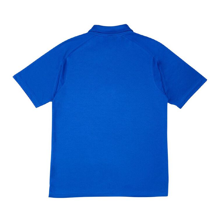 Schooltex Irongate School New Short Sleeve Polo with Transfer, Royal, hi-res