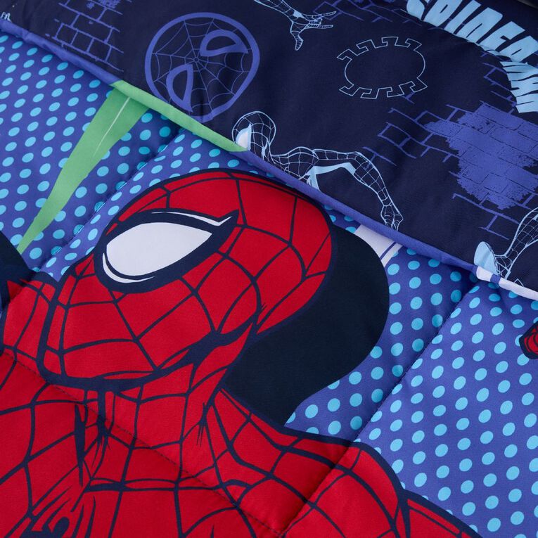 Spider-Man Comforter Set 2 Piece King Single, , hi-res