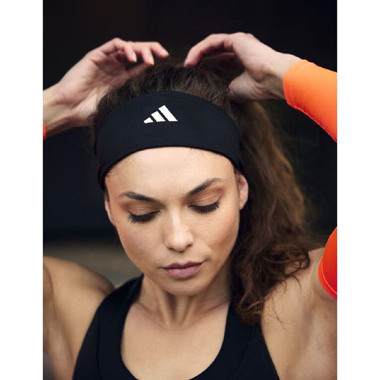 Adidas Sports Headband Black One Size, , hi-res