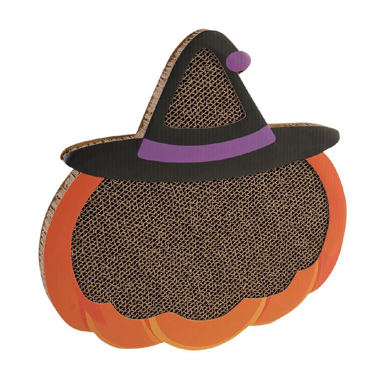 Scarehouse Pumpkin Cat Scratcher, , hi-res