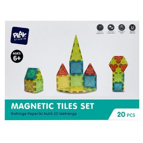 Play Studio Magnetic Tiles Set 20 Pieces