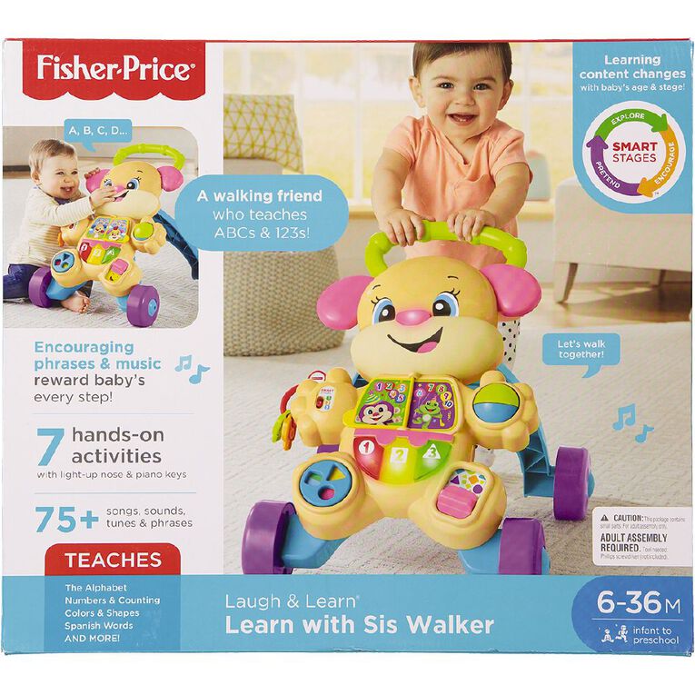 Fisher-Price Laugh & Learn Smart Stages Puppy Walker Assorted, , hi-res
