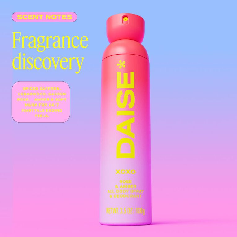Daise All Body Spray & Deodorant XOXO 120ml, , hi-res