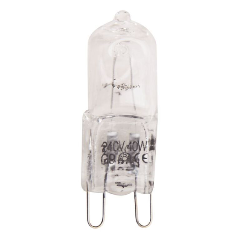Edapt Halogen GU9 Light Bulb 40w Clear 2 Pack, , hi-res