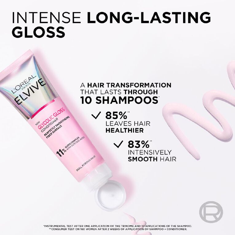 L'Oreal Paris Glycolic Gloss Conditioner 150ml, , hi-res