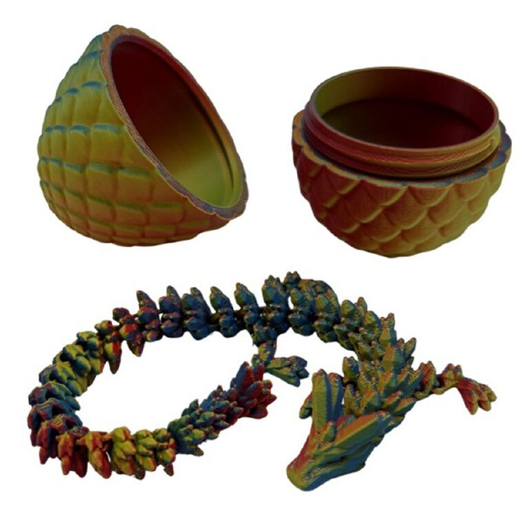 3D Printed Dragon Egg Assorted, , hi-res