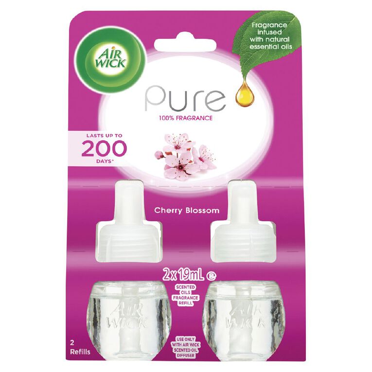Air Wick Refill Pure Liquid Electric Cherry Blossom 19ml 2 Pack
