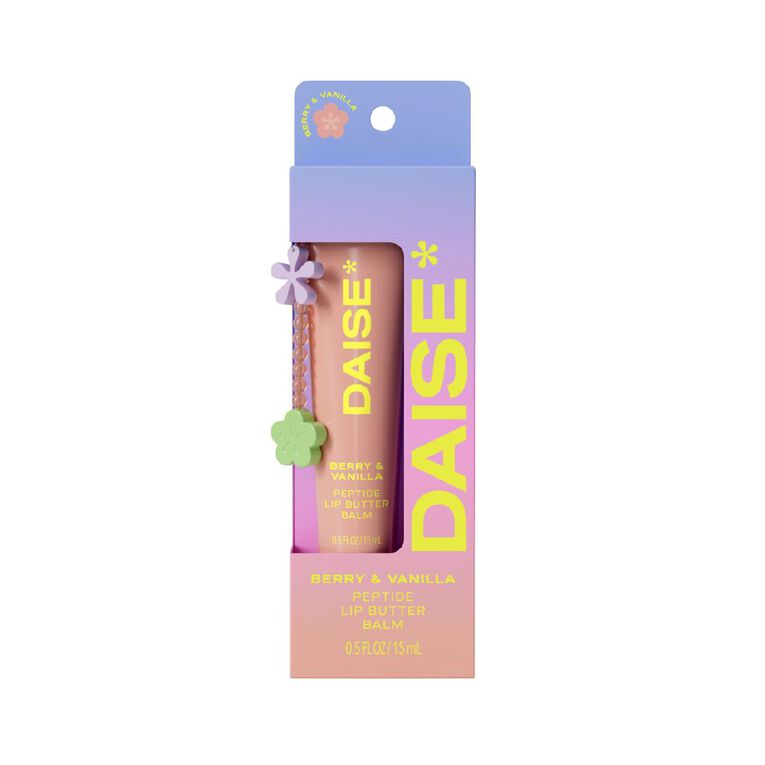 Daise Peptide Lip Butter Balm Berry & Vanilla 15ml, , hi-res