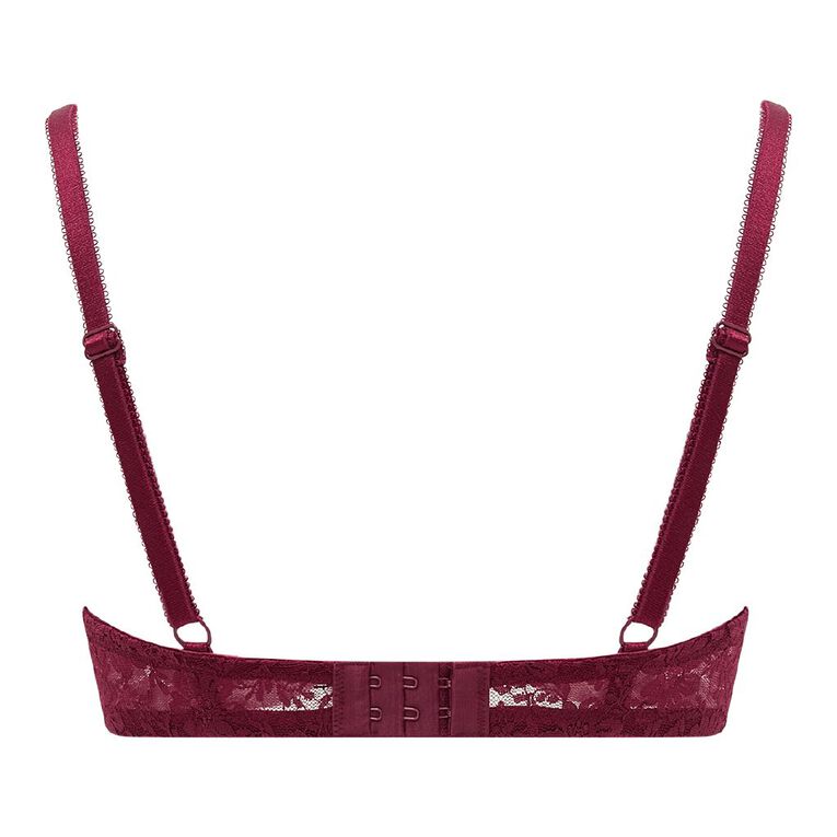 H&H Women's Poppy Contour Bra, Red Dark, hi-res