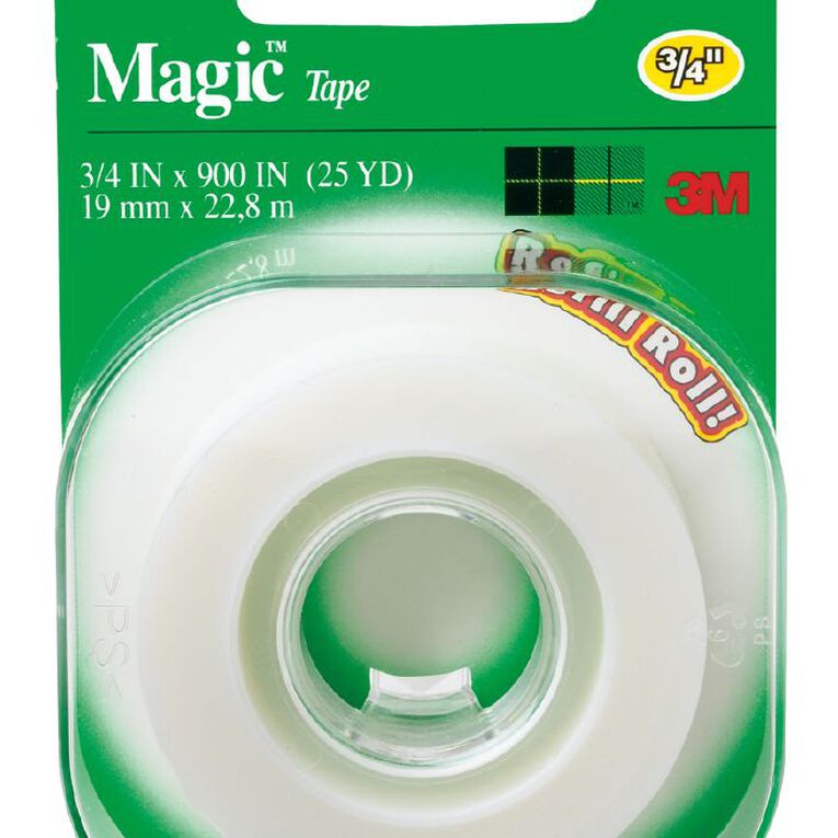 Scotch Tape Refill Roll 19mm x 22.8m Clear Clear The Warehouse