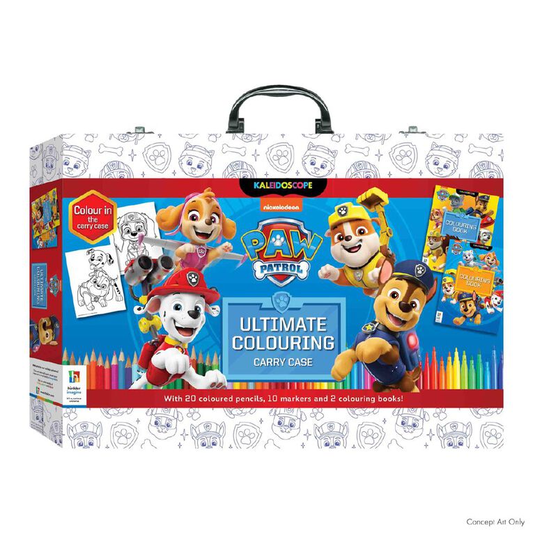 Kaleidoscope Colouring Paw Patrol Carry case, , hi-res