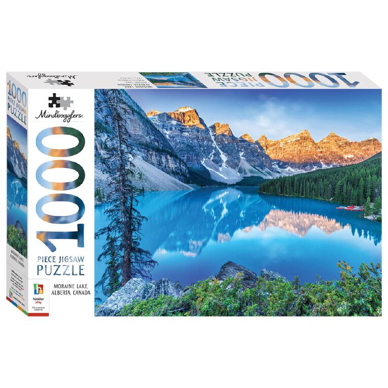Mindbogglers Moraine Lake Alberta Canada 1000 Piece Puzzle, , hi-res