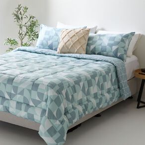 Living & Co 3 Piece Comforter Nova Natural King