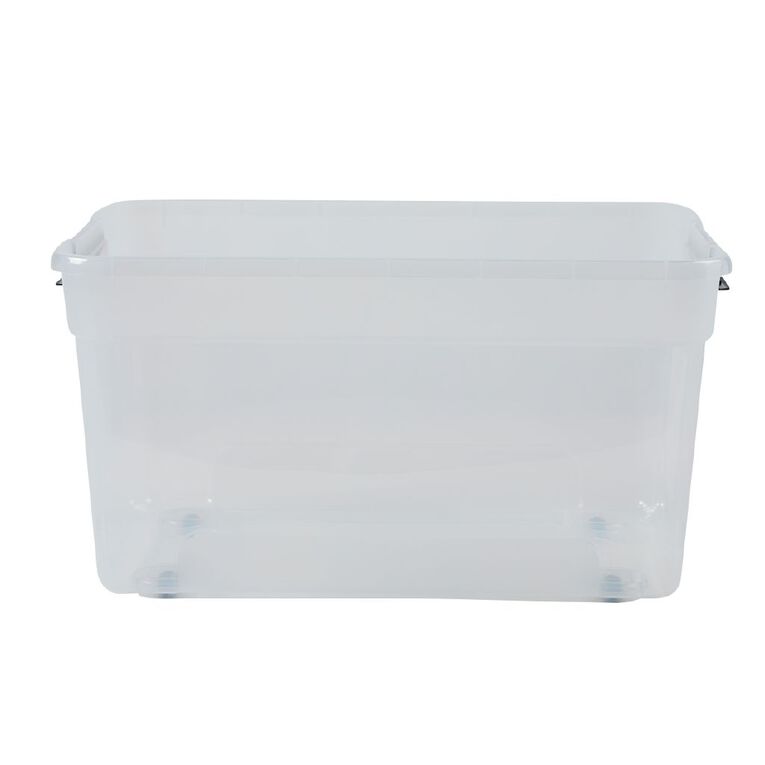 Sort It Modular Storage Organiser 52L Clear, , hi-res