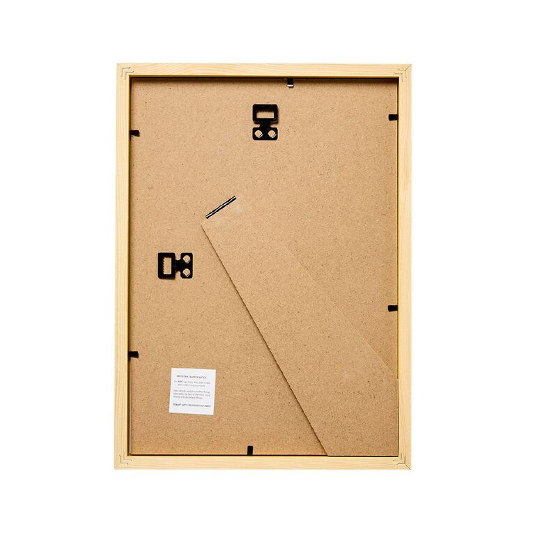 Living & Co Wooden Art Frame Yellow, , hi-res