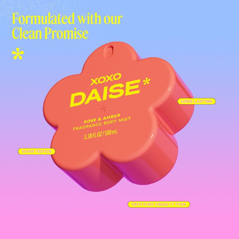 Daise Fragrance Body Mist Rose & Amber, , hi-res