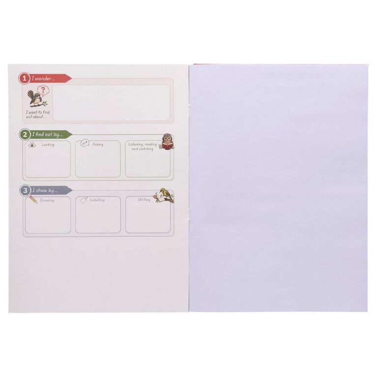 WS Learning 1 Rua Unruled 32 Leaf Blue, , hi-res