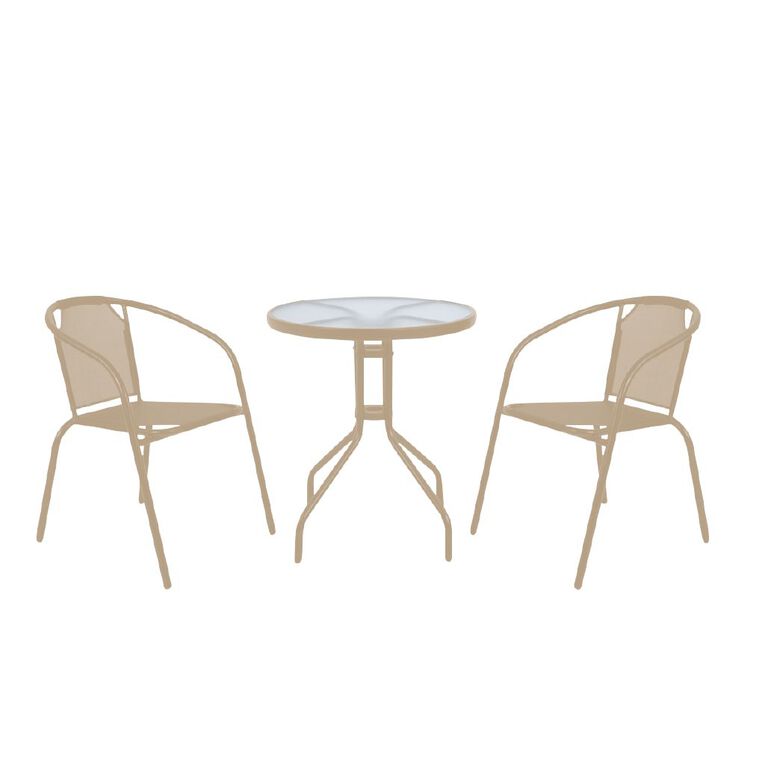 Living & Co Tahiti Bistro Setting Stone, , hi-res