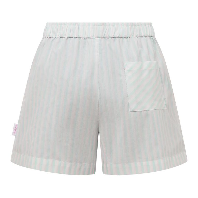 Stitch Women's Woven Boxer Shorts, Blue Light, hi-res