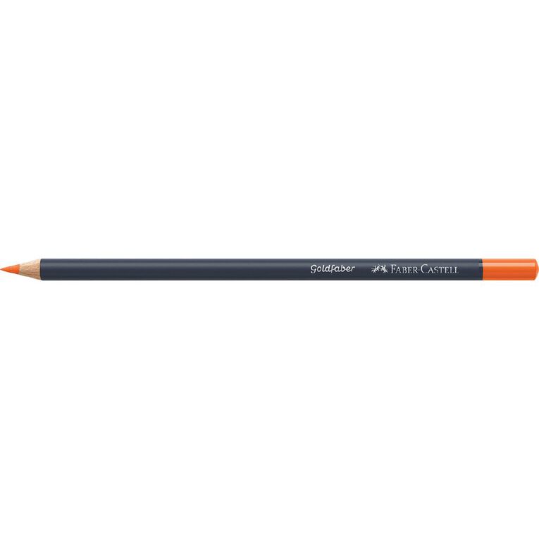 Faber-Castell Colour Pencil Goldfaber Col115 Dark Cadium Orange, , hi-res