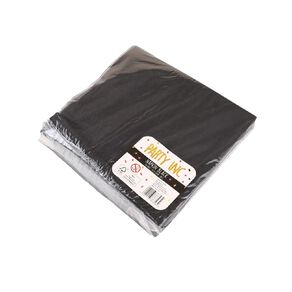 Party Inc Napkin Black 50 Pack