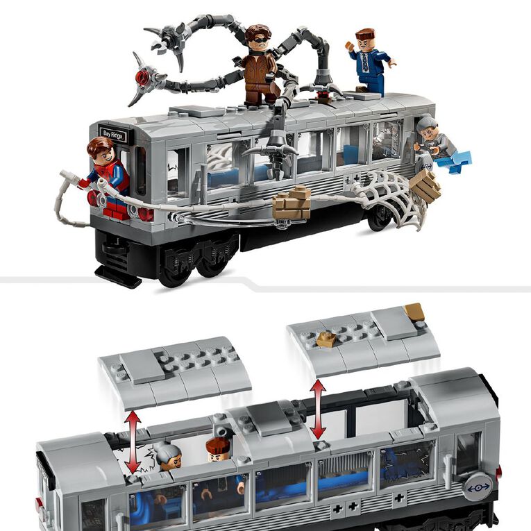 LEGO Marvel Super Heroes Spider-Man v Doc Ock Subway 76321, , hi-res