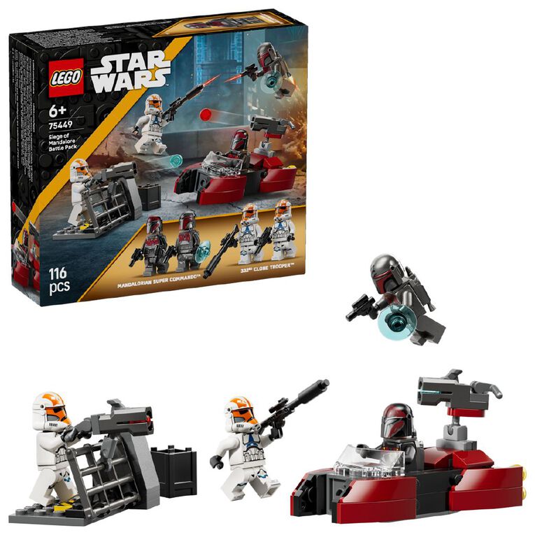 LEGO Star Wars Siege of Mandalore Battle Pack 75449, , hi-res